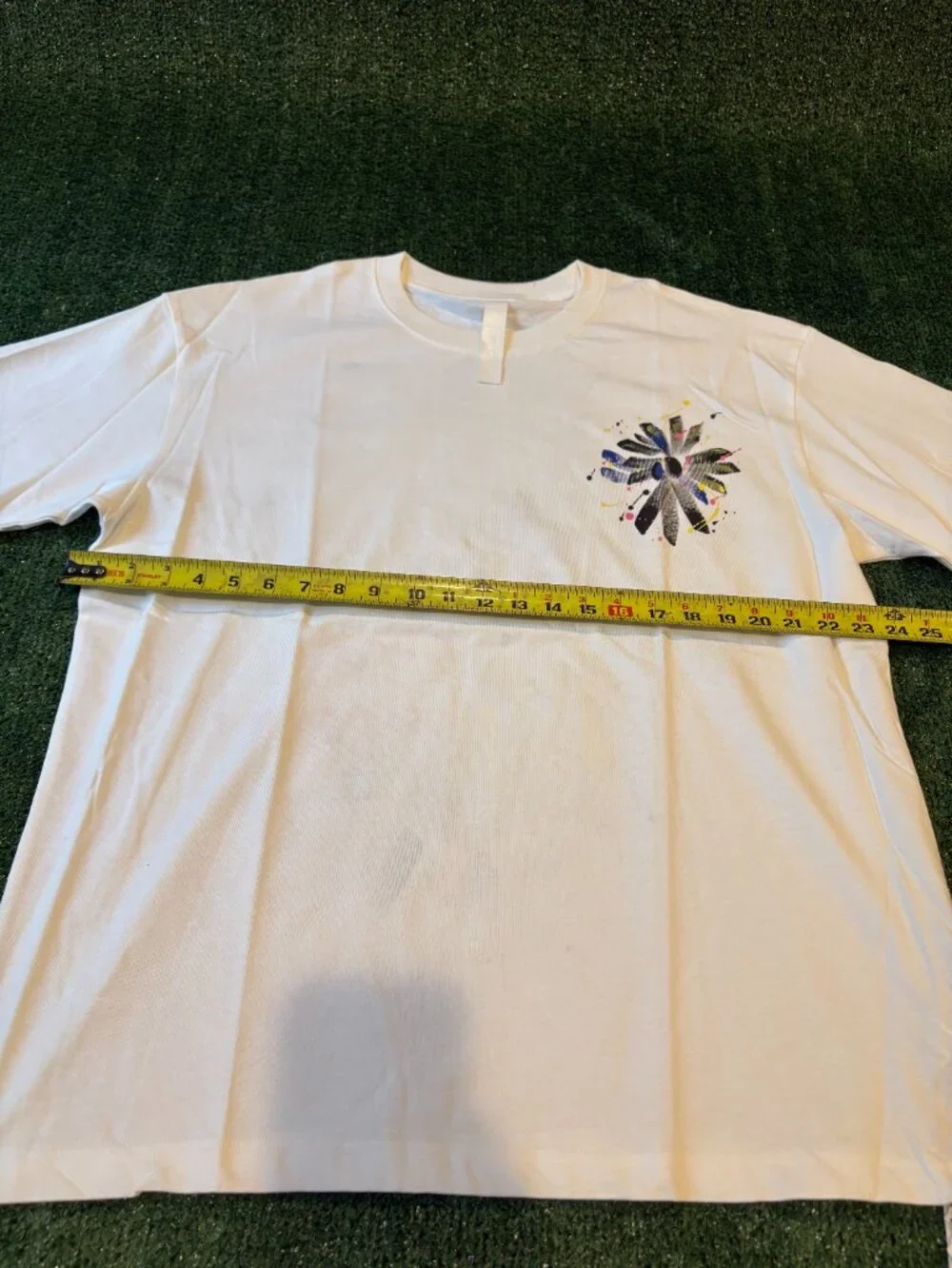 Chrome Hearts White Graphic Cross Tee - Picture 7 of 7